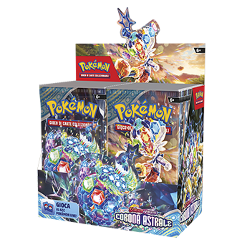 Busta Pokémon Scarlatto e Violetto Corona Astrale italiana