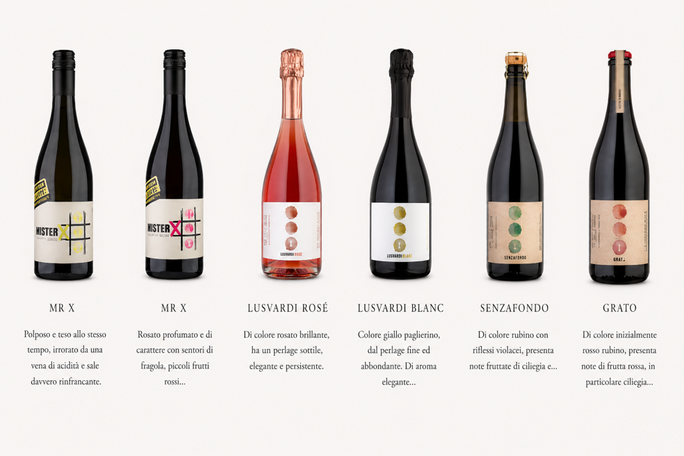 Lusvardi wine - Brand vini lambrusco del territorio