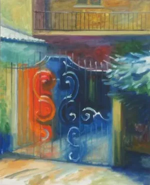 Interno della galleria d'arte Museo Simone Butti a Carpenedolo