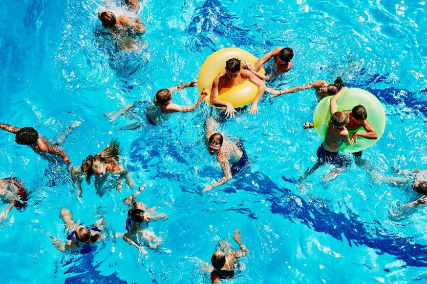 Piscina estiva scoperta Roma Pallanuoto
