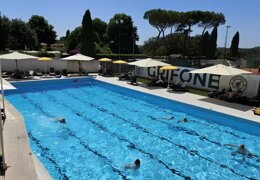 piscina scoperta estiva roma pallanuoto