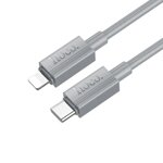 cavo-da-usb-c-a-lightning-hoco-pd-27w-1m-x107-grigio