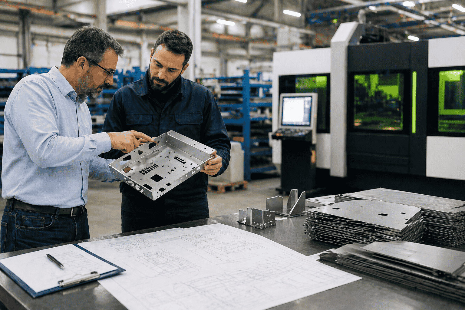 Taglio laser fibra nel Nord e Centro Italia: come valutare un partner B2B