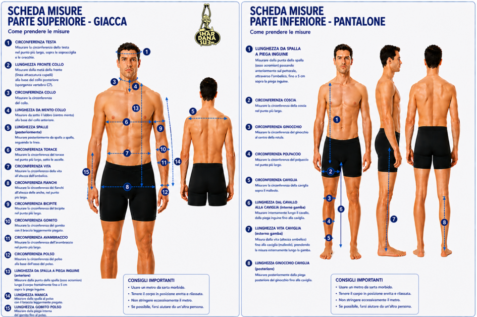 guida misure integrale guida misure integrale