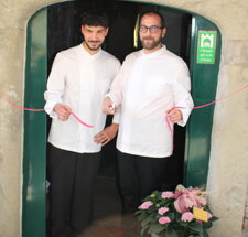 Chef Antonio Battiniello e Gianmaria Ceccherini