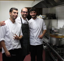 Chef Antonio Battiniello e Gianmaria Ceccherini