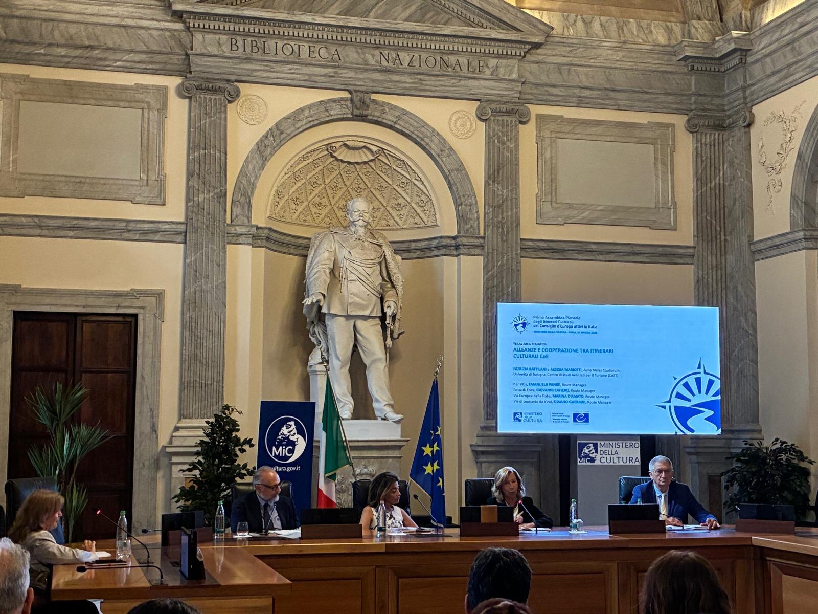Presentation at the Italian Ministry of Culture