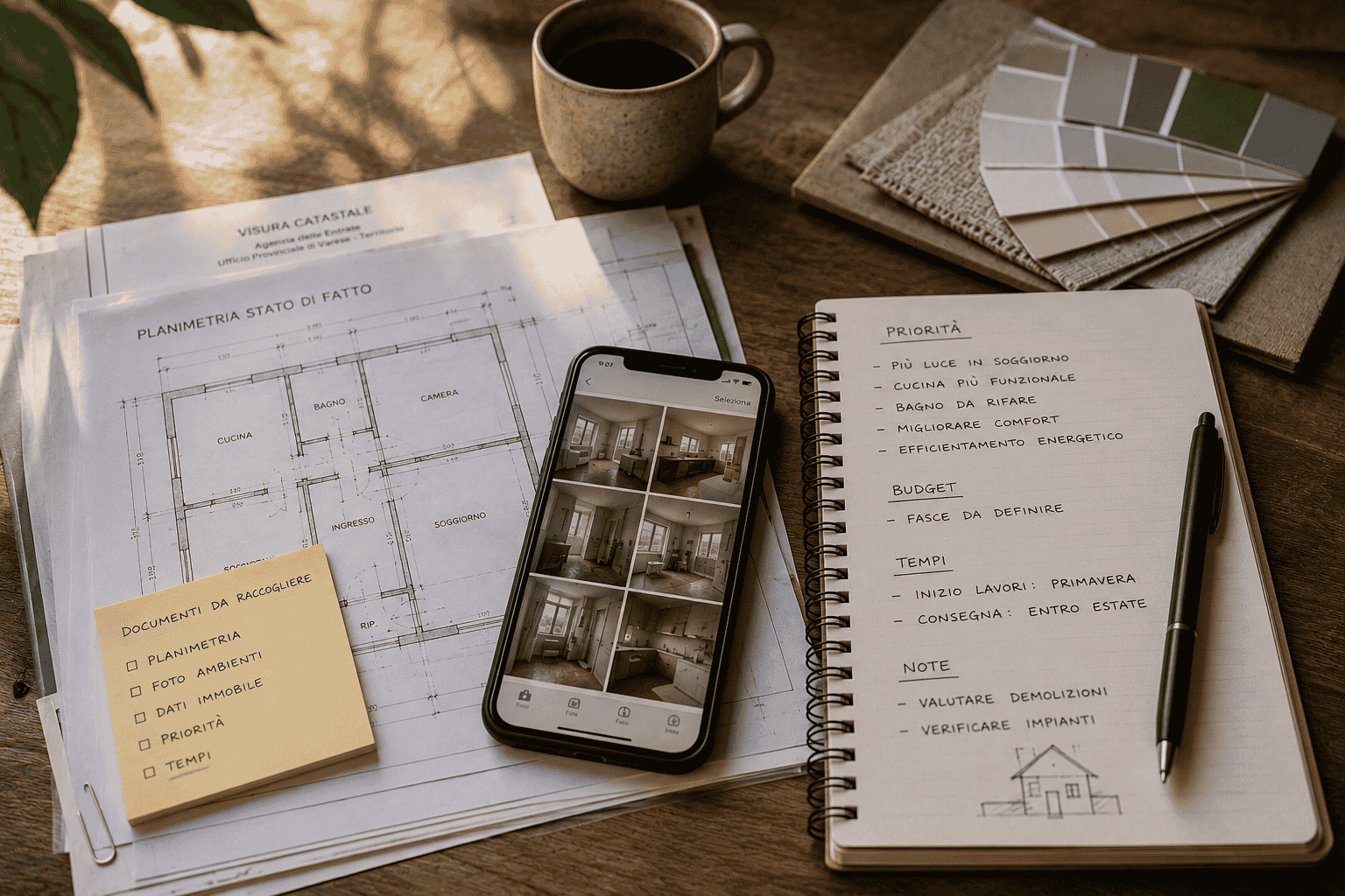 Agosto e progetto casa: come prepararsi senza perdere chiarezza