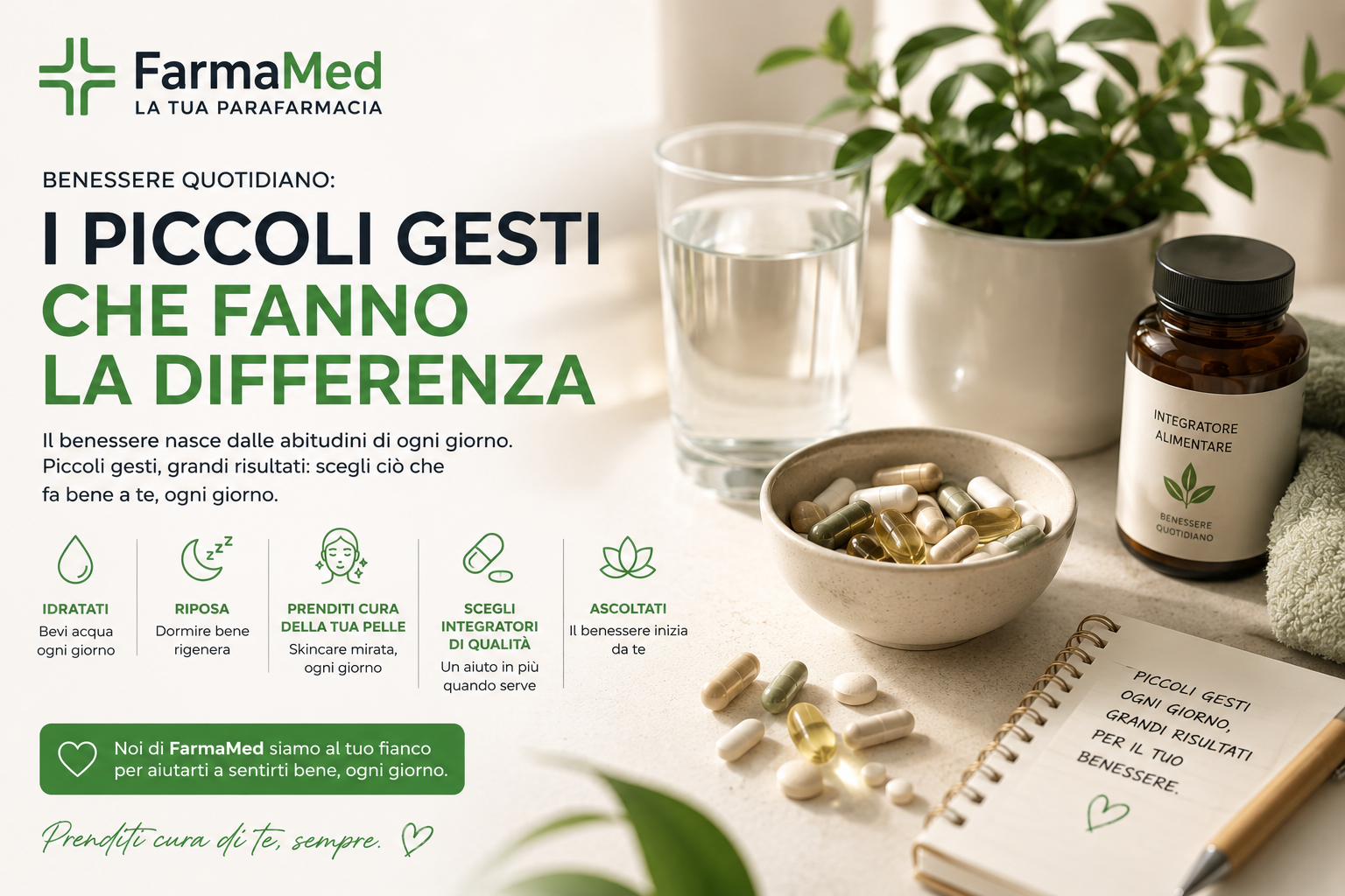 Benessere quotidiano: i piccoli gesti che fanno la differenza