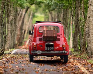 tour auto vintage su le colline di san Gimignano