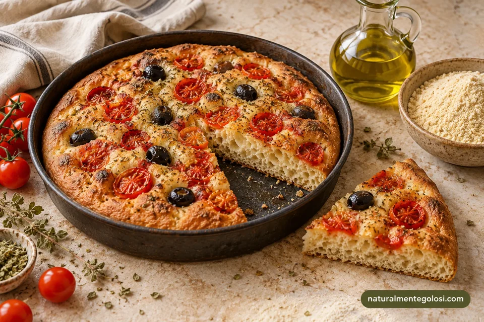 focaccia con farina monococco naturalmentegolosi
