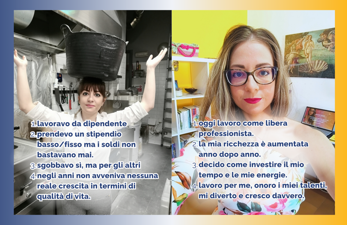 prima e dopo metodo stella