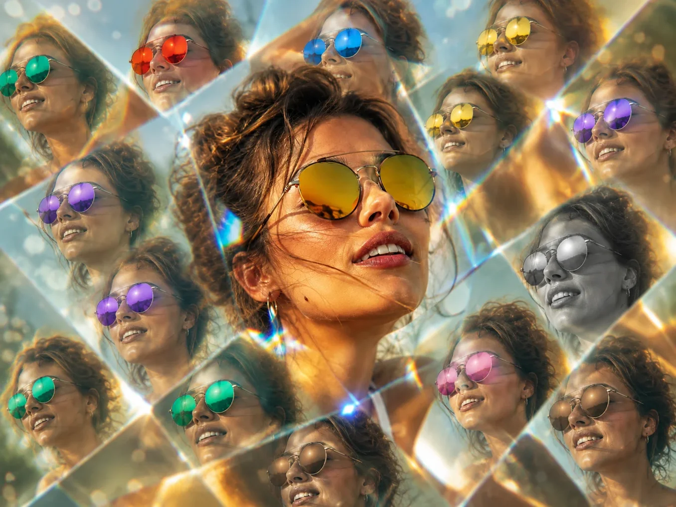 Guida Feltrin Ottica Roma alla scelta del colore delle lenti per occhiali da sole