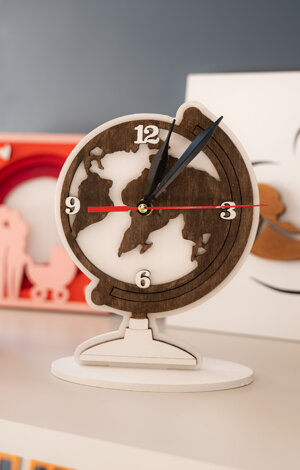 orologio in legno