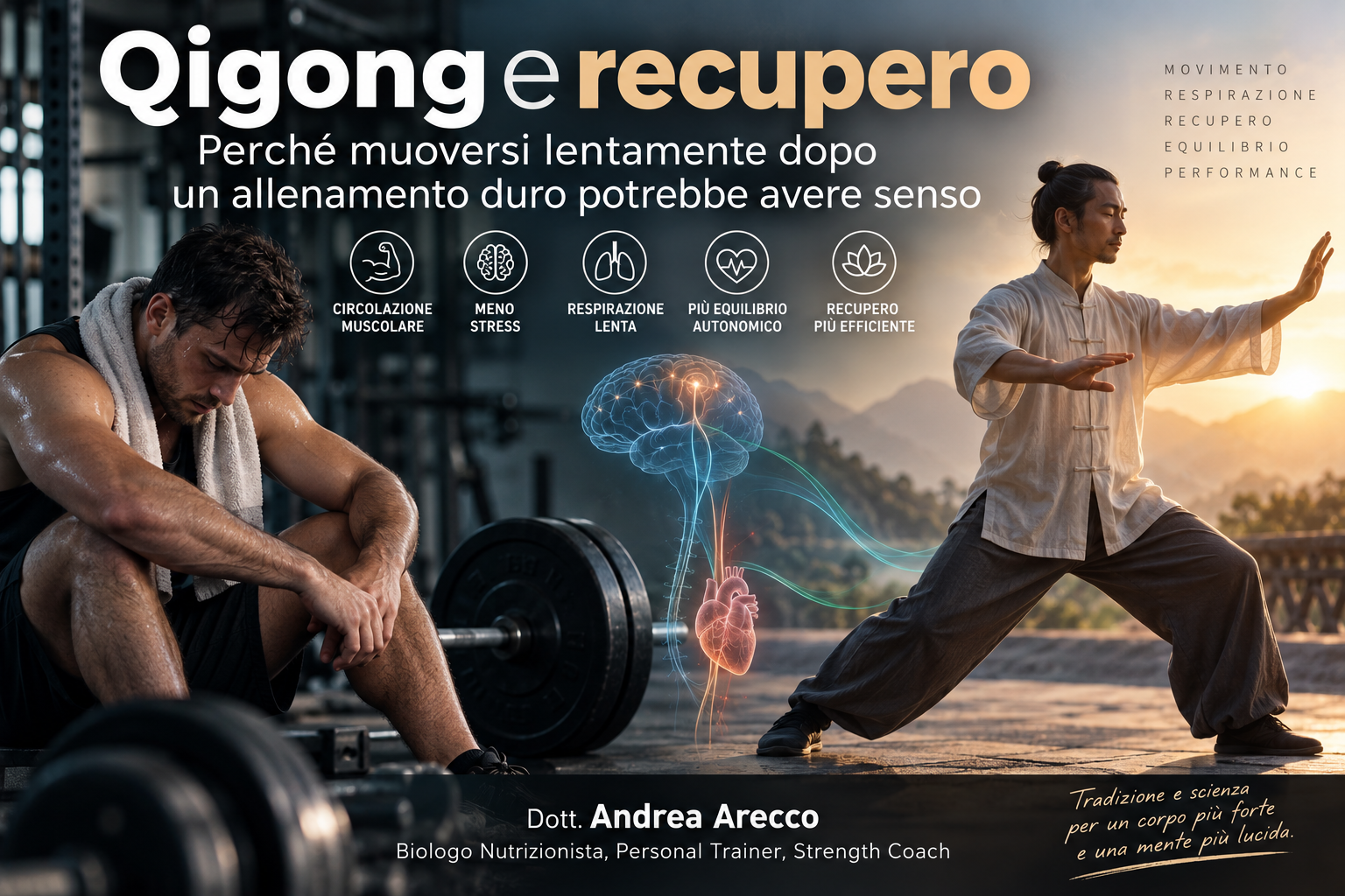 Qigong e recupero: perché muoversi lentamente dopo un allenamento duro potrebbe avere senso