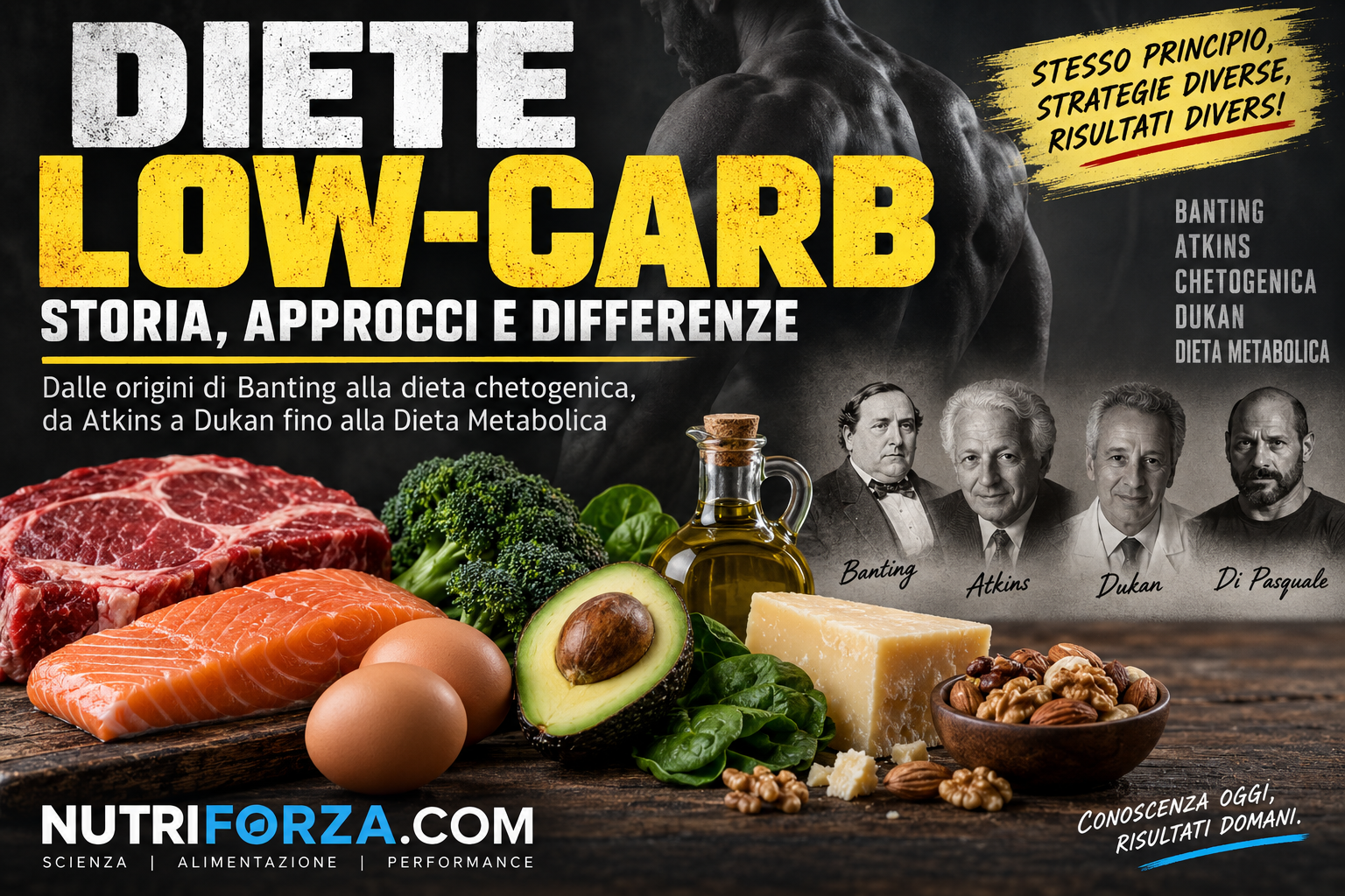 Diete low-carb: fisiologia, vantaggi, limiti e applicazioni pratiche