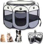 recinzione-per-cuccioli-pieghevole-74-x-74-x-43-cm-portatile-per-piccoli-animali-per-interni-ed-esterni-per-cani-e-gatti-zampa-di-cani-grigia