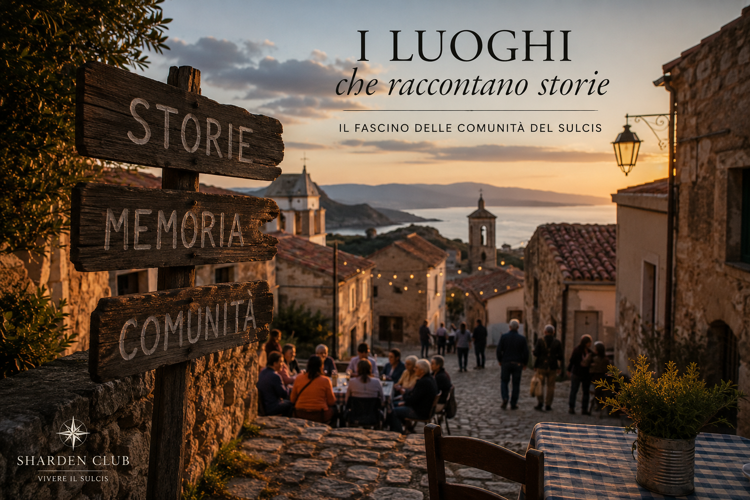 I luoghi che raccontano storie — il fascino delle comunità del Sulcis I luoghi che raccontano storie — il fascino delle comunità del Sulcis