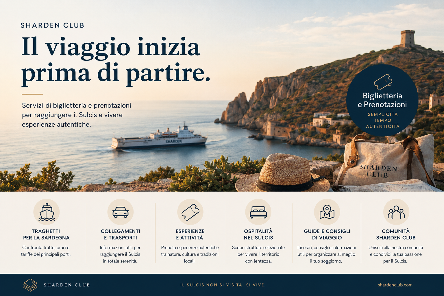 Biglietteria e prenotazioni per il Sulcis: il viaggio inizia prima di partire