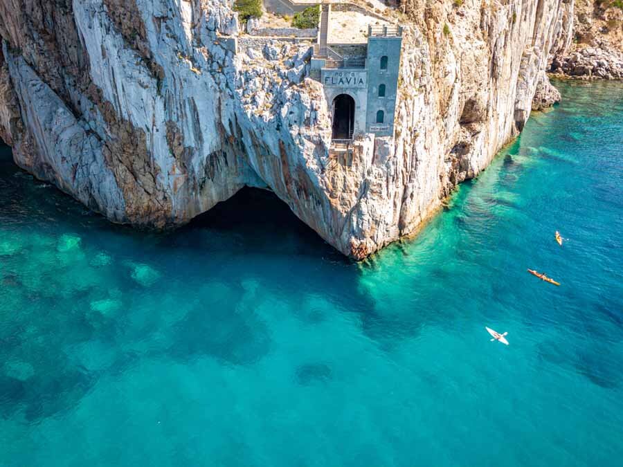 PORTO FLAVIA La miniera sospesa sul mare del Sulcis Iglesiente