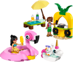 lego-friends-42658-pool-party-con-unicorno-e-fenicottero