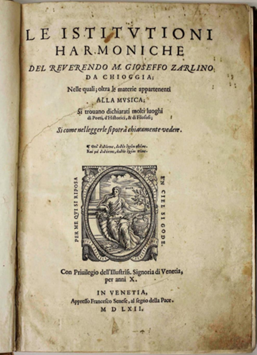 zarlino rinascimento