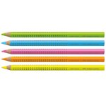 evidenziatore-a-matita-faber-castell-jumbo-grip-neon