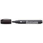 marcatore-faber-castell-punta-tonda-nero