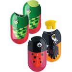 temperamatite-gomma-faber-castell-animals-a-2-fori-con-serbatoio