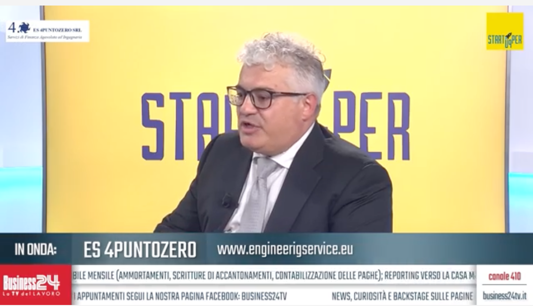 INTERVISTA TELEVISIVA A STARTUPPER - BUSINESS24