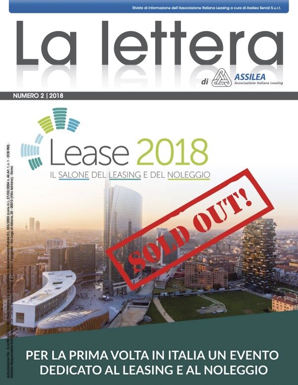 L'ING. MORGANTE RELATORE a "LEASE 2018" - Il Salone del Leasing e del Noleggio