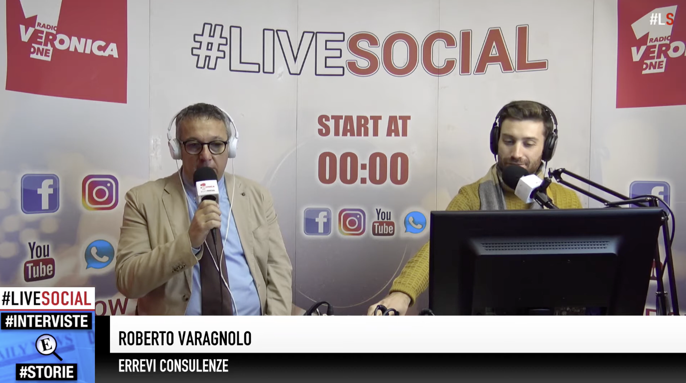 INTERVISTA TELEVISIVA A LIVESOCIAL RADIO VERONICA ONE