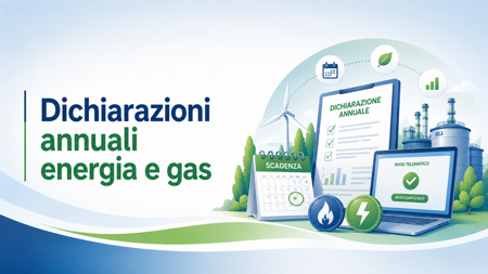 Dichiarazioni annuali energia e gas