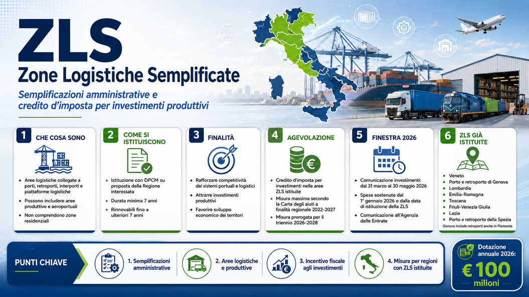 ZLS Zone Logistiche Speciali infografica ZLS Zone Logistiche Speciali infografica