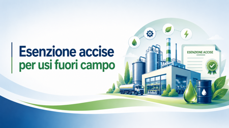 Esenzione accise fuori campo