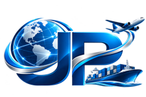 emblema logÃ­stico global en 3d