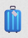 Immagine di una valigia che simboleggia il servizio di check in e check out che offre Ic& group Immagine di una valigia che simboleggia il servizio di check in e check out che offre Ic& group