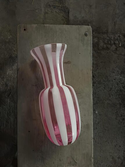 vaso cannette bianche rosa.jpeg vaso cannette bianche rosa.jpeg