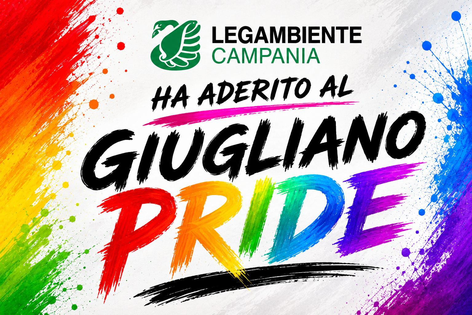 Legambiete Campania e circorlo giuglianese Arianova adeiscono al Giugliano Pride 2026