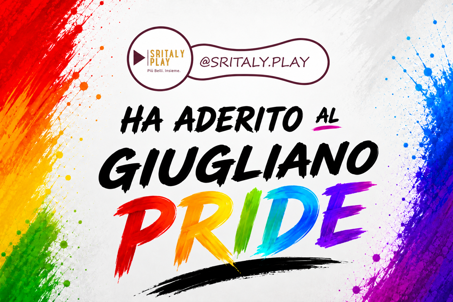 SRItaly ODV aderisce al Giugliano Pride 2026
