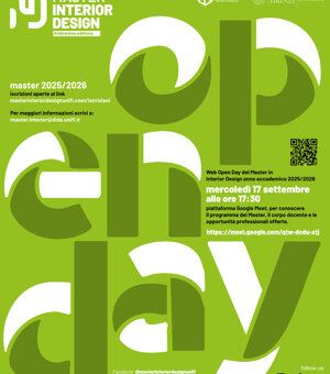 Open Day 17/09/25 - Master Interior Design UNIFI