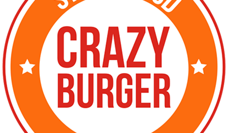 logo crazy burger