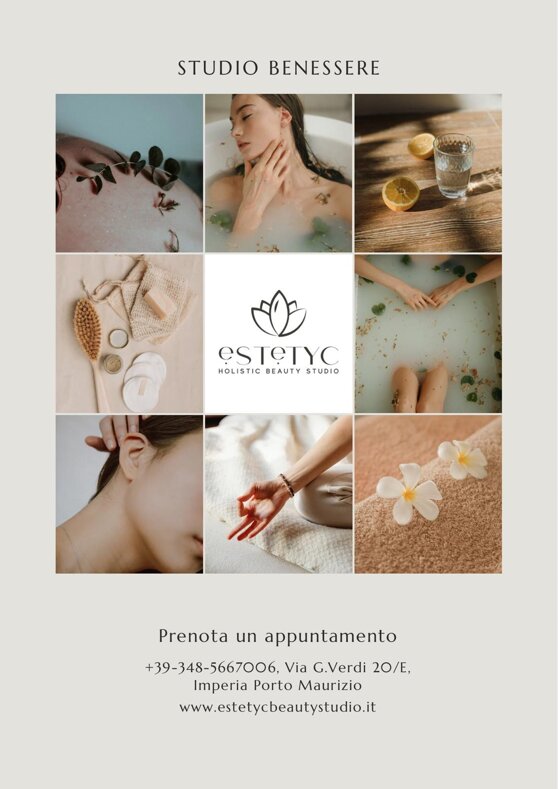 Massaggi e trattamenti benessere personalizzati presso Estetyc Holistic Beauty Studio a Imperia Massaggi e trattamenti benessere personalizzati presso Estetyc Holistic Beauty Studio a Imperia