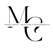bianco nero elegante minimalista monogramma marchio personale logo (2)