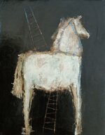 cavallo-2-tecnica-mista-su-tavola-cm-40-x-65