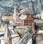 genova-verticale-tecnica-mista-su-tela-cm-60-x60