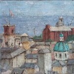 genova-cosi-tecnica-mista-su-tavola-cm-49-x-49