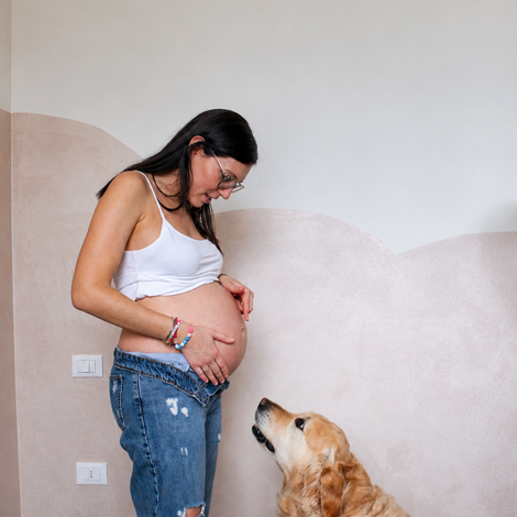 Emma's Family Neonato e Cane