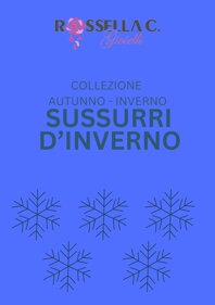 Catalogo Autunno Inverno Rossella C con collezioni di gioielli