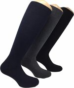 calza-lunga-caldo-cotone-tinta-unita-made-in-italy